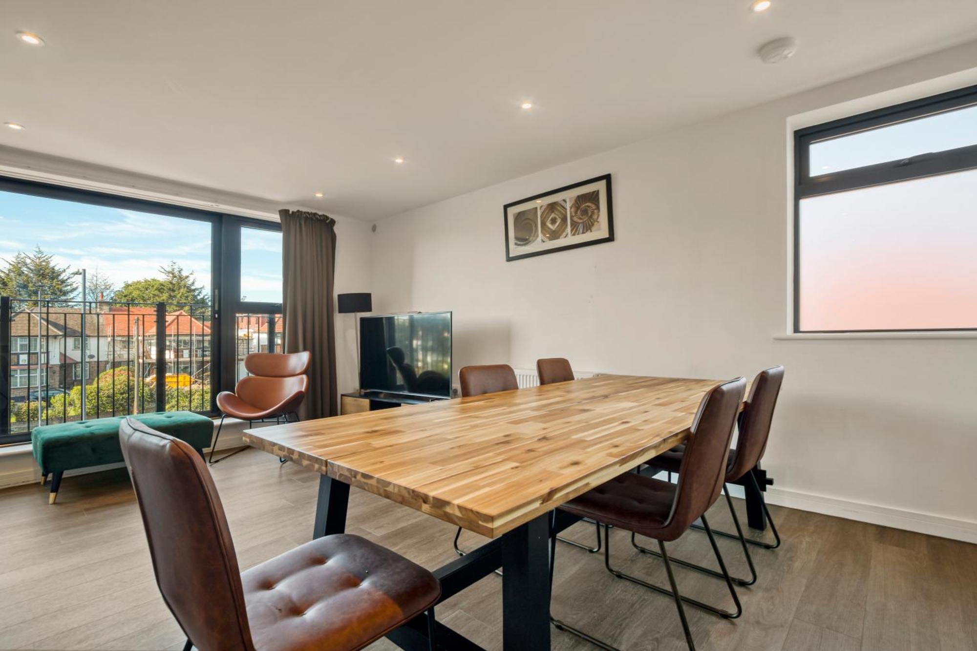 Apartamento Modern Penthouse In Wembley Londres Exterior foto
